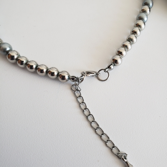 Jewelmint Turquoise Silver Tone Set of Necklace and Bracelet - Picture 8 of 15